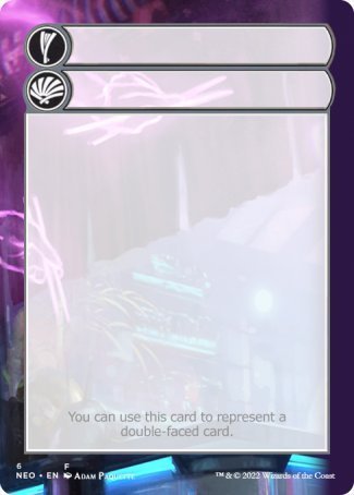 Helper Card (6/9) [Kamigawa: Neon Dynasty Tokens]-1