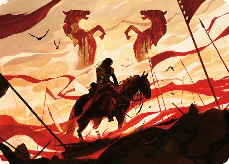 Merry, Esquire of Rohan Art Card [The Lord of the Rings: Tales of Middle-earth Art Series]-1