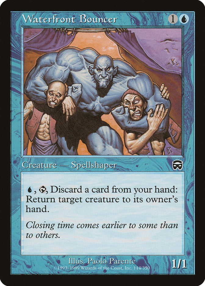 Waterfront Bouncer [Mercadian Masques]-1