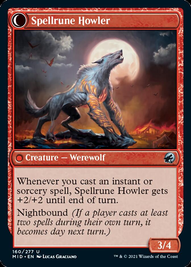 Spellrune Painter // Spellrune Howler [Innistrad: Midnight Hunt]-2