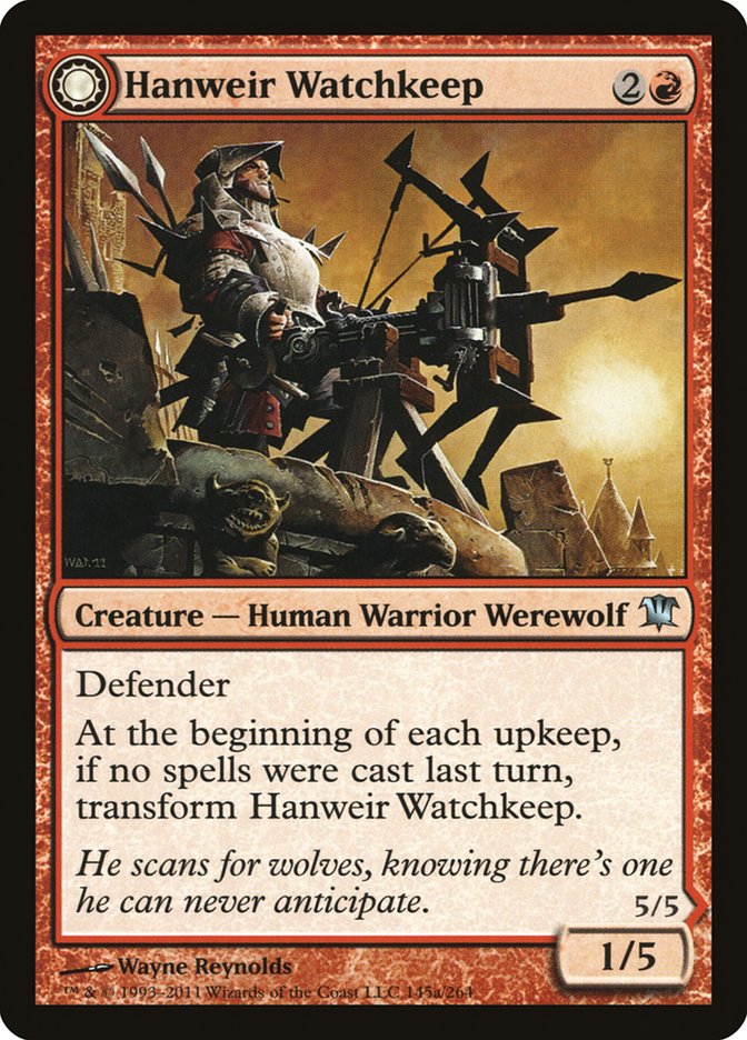 Hanweir Watchkeep // Bane of Hanweir [Innistrad]-1