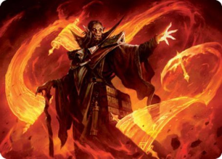 Plargg, Dean of Chaos Art Card [Strixhaven: School of Mages Art Series]-1