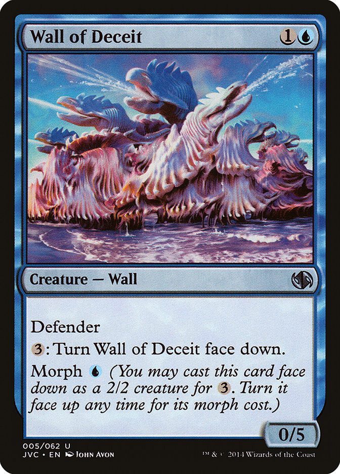 Wall of Deceit [Duel Decks Anthology]-1