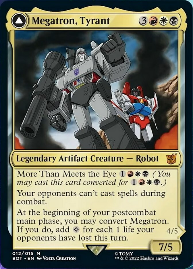 Megatron, Tyrant // Megatron, Destructive Force [Transformers]-1