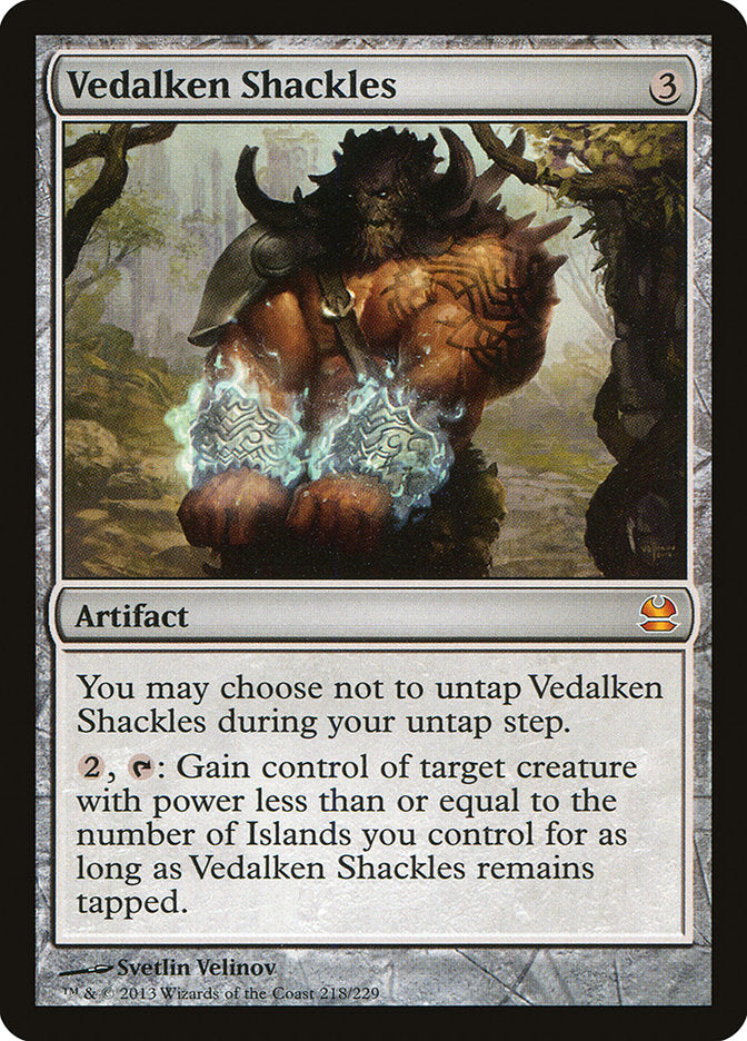 Vedalken Shackles [Modern Masters]-1