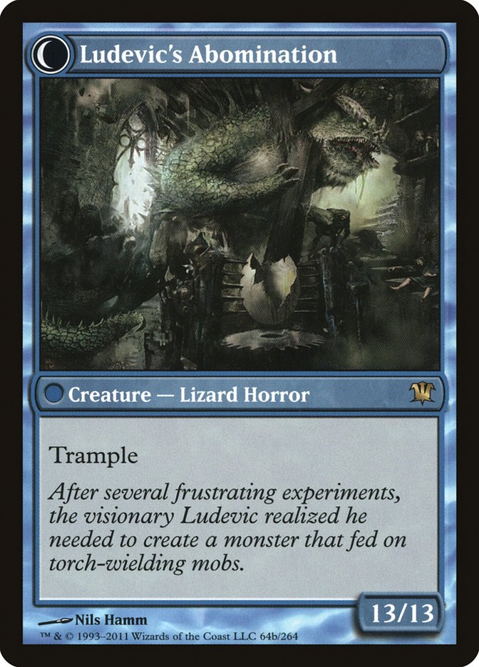 Ludevic's Test Subject // Ludevic's Abomination [Innistrad]-2
