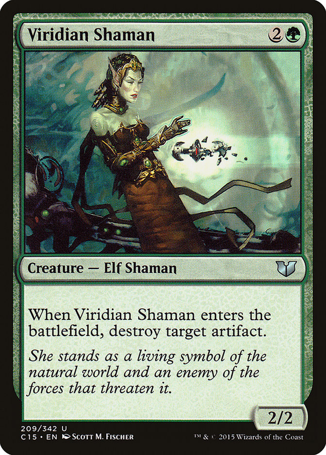 Viridian Shaman [Commander 2015]-1