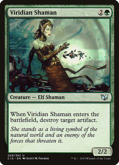 Viridian Shaman [Commander 2015]-1