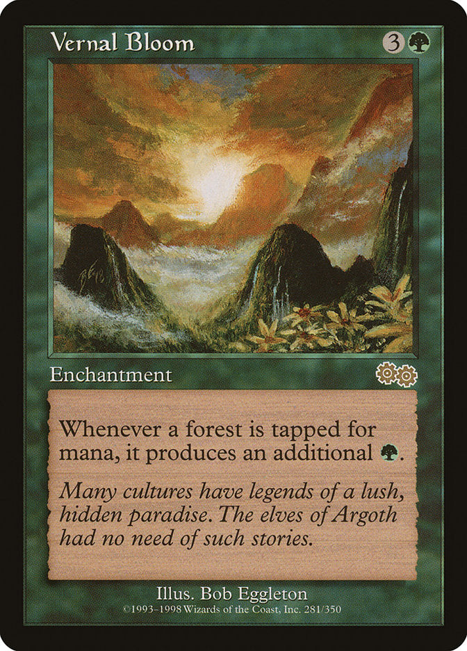 Vernal Bloom [Urza's Saga]-1