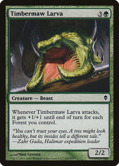 Timbermaw Larva [Zendikar]-1