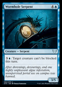 Wormhole Serpent [Strixhaven: School of Mages]-1