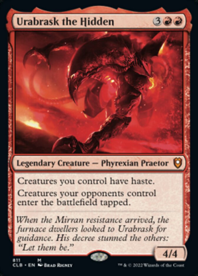 Urabrask the Hidden [Commander Legends: Battle for Baldur's Gate]-1