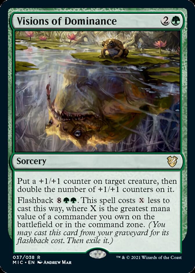 Visions of Dominance [Innistrad: Midnight Hunt Commander]-1