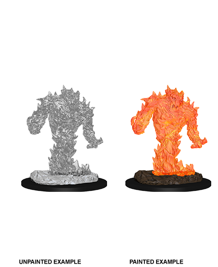 D&D Nolzurs Marvelous Unpainted Miniatures Fire Elemental-1