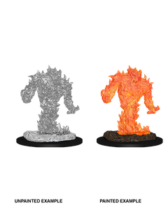 D&D Nolzurs Marvelous Unpainted Miniatures Fire Elemental-1