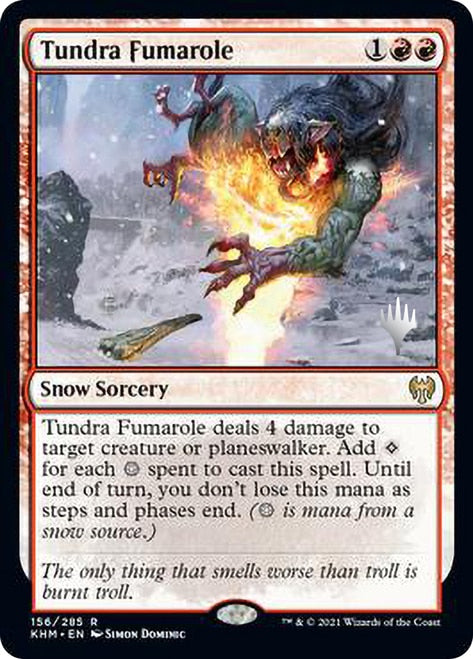 Tundra Fumarole (Promo Pack) [Kaldheim Promos]-1