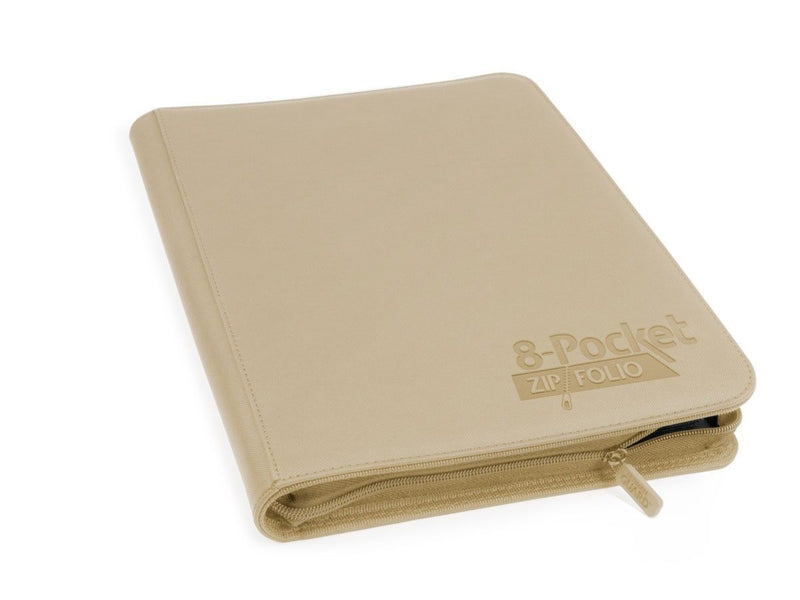 Ultimate Guard 8-Pocket ZipFolio XenoSkin Sand Folder-1