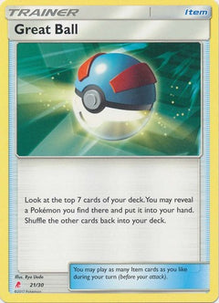 Great Ball (21/30) [Sun & Moon: Trainer Kit - Lycanroc]-1