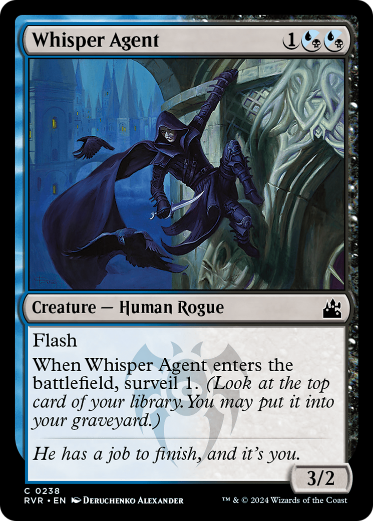Whisper Agent [Ravnica Remastered]-1