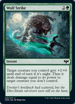 Wolf Strike [Innistrad: Crimson Vow]-1