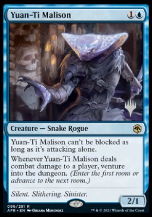 Yuan-Ti Malison (Promo Pack) [Dungeons & Dragons: Adventures in the Forgotten Realms Promos]-1