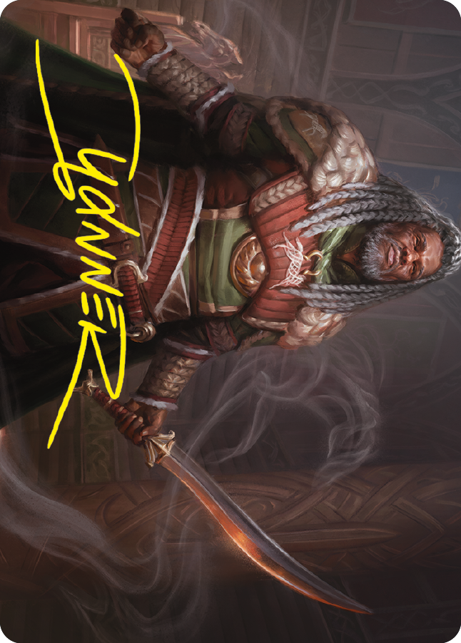 Theoden, King of Rohan Art Card (Gold-Stamped Signature) [The Lord of the Rings: Tales of Middle-earth Art Series]-1