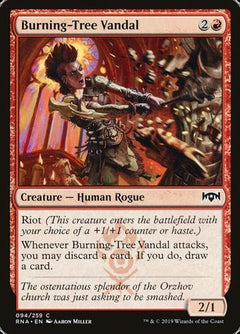 Burning-Tree Vandal [Ravnica Allegiance]-1