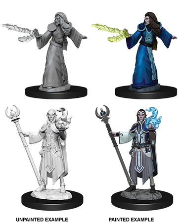 D&D Nolzurs Marvelous Unpainted Miniatures Male Elf Wizard