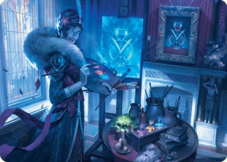 Flawless Forgery Art Card [Streets of New Capenna Art Series]-1