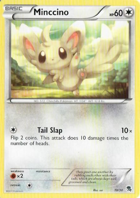 Minccino (19/30) [Black & White: Trainer Kit - Zoroark]-1