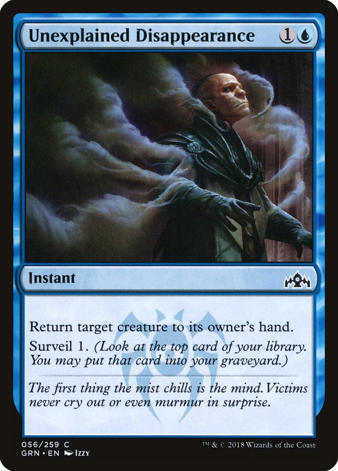 Unexplained Disappearance [Guilds of Ravnica]-1