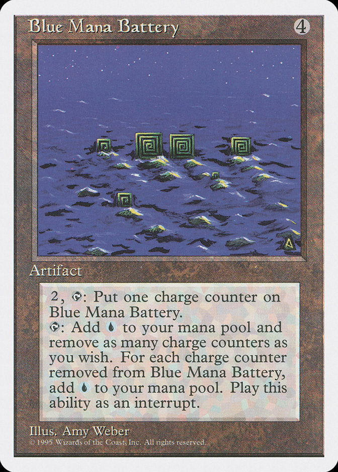 Blue Mana Battery [Fourth Edition]