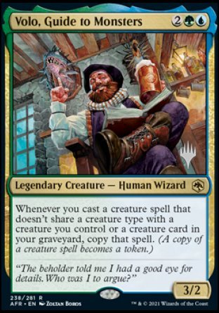 Volo, Guide to Monsters (Promo Pack) [Dungeons & Dragons: Adventures in the Forgotten Realms Promos]-1