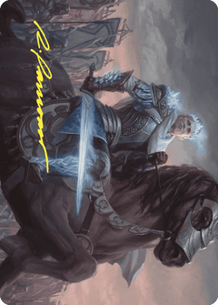 Will, Scion of Peace Art Card (Gold-Stamped Signature) [Wilds of Eldraine Art Series]-1