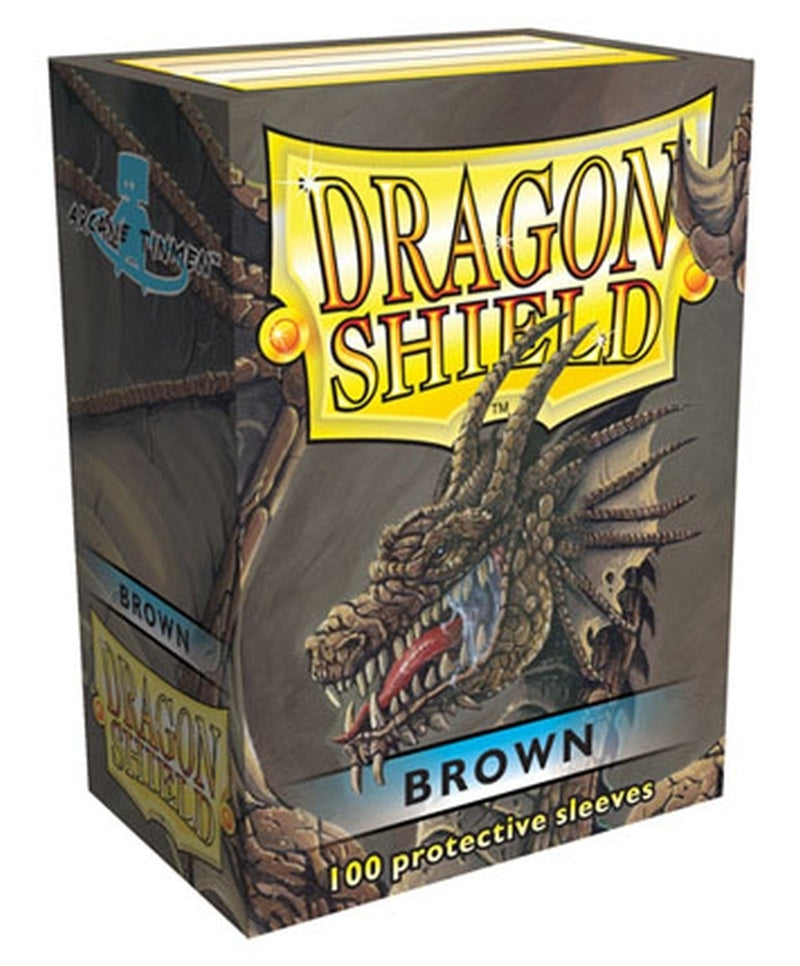 Sleeves - Dragon Shield - Box 100 - Brown-1