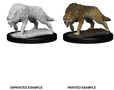 WizKids Deep Cuts Miniatures Timber Wolves-1
