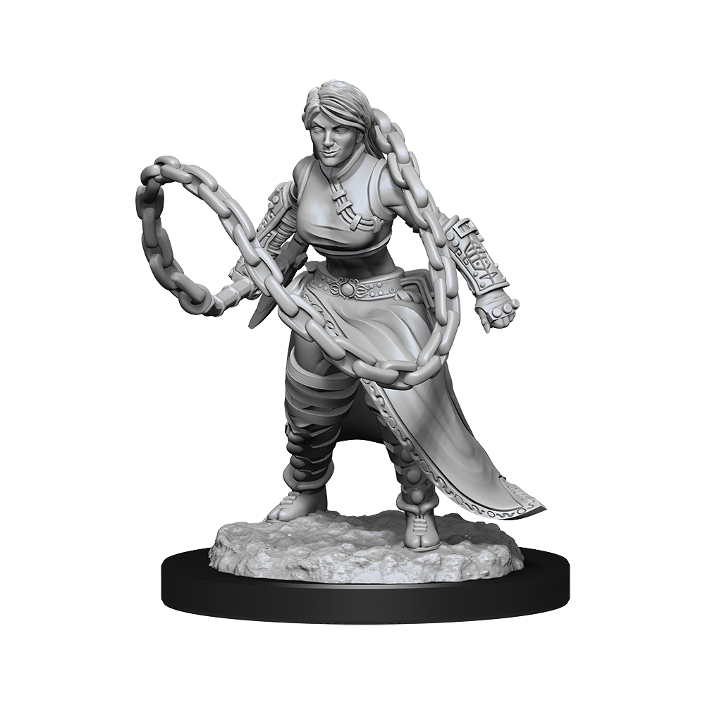 D&D Nolzurs Marvelous Unpainted Miniatures Human Monk Female-1