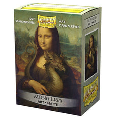 Sleeves - Dragon Shield - Box 100 - MATTE Art - Mona Lisa-1