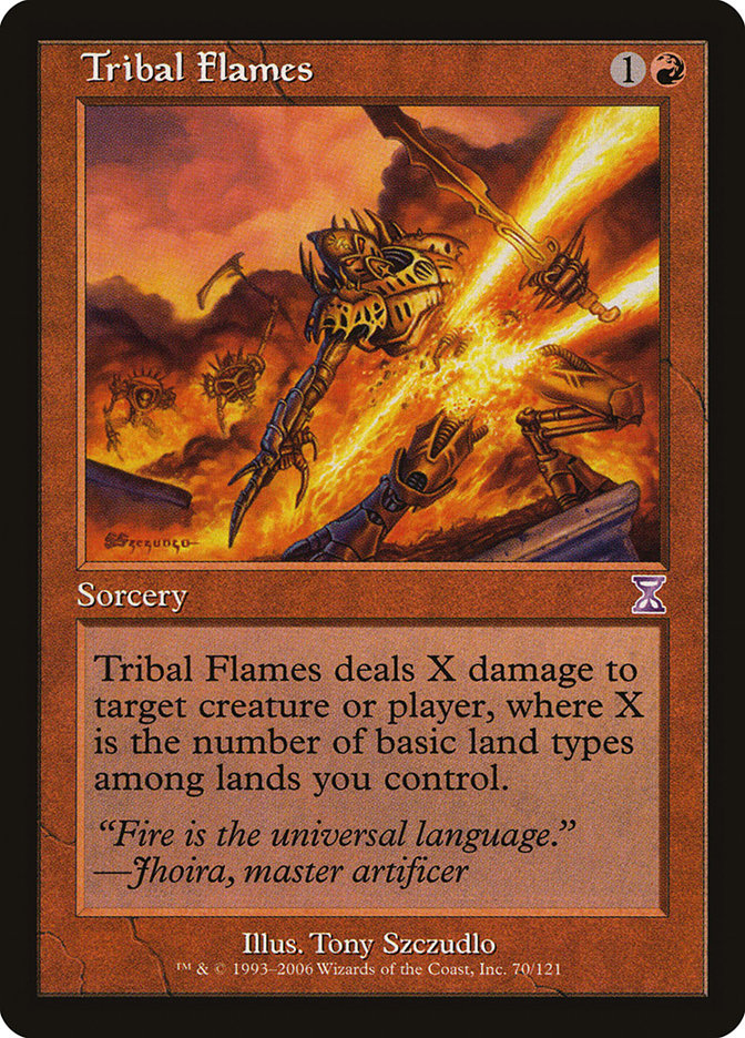 Tribal Flames [Time Spiral Timeshifted]-1