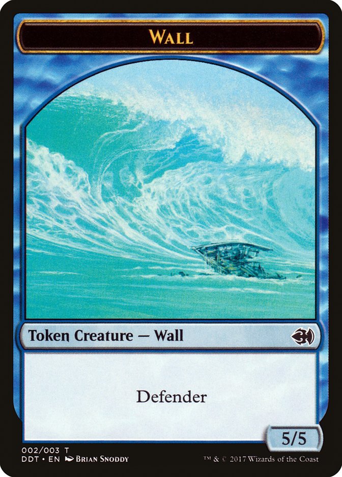 Wall Token [Duel Decks: Merfolk vs. Goblins Tokens]-1