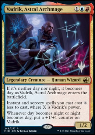 Vadrik, Astral Archmage (Promo Pack) [Innistrad: Midnight Hunt Promos]-1