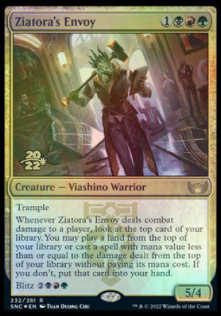 Ziatora's Envoy [Streets of New Capenna Prerelease Promos]-1