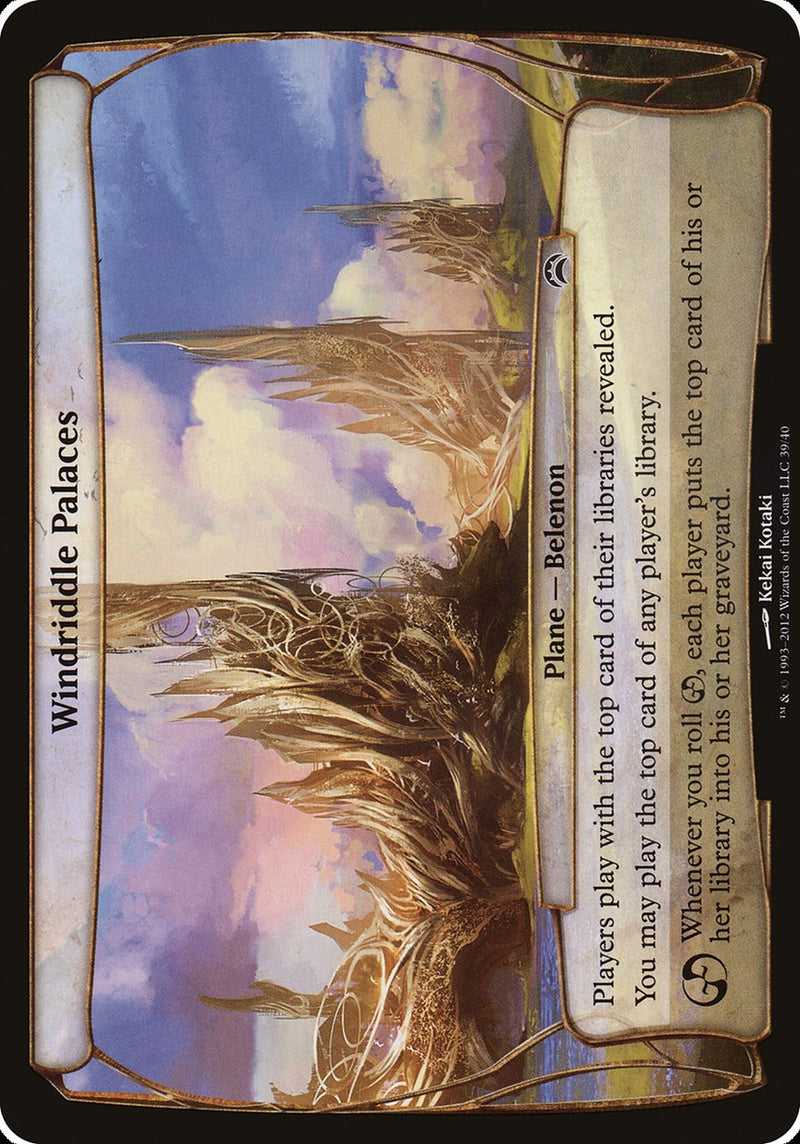 Windriddle Palaces (Planes) [Planechase 2012 Planes]-1