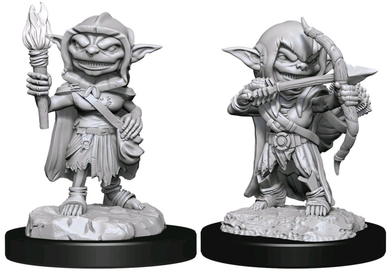 Pathfinder Deep Cuts Unpainted Miniatures Goblin Female Rogue-1