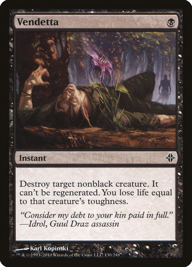Vendetta [Rise of the Eldrazi]-1