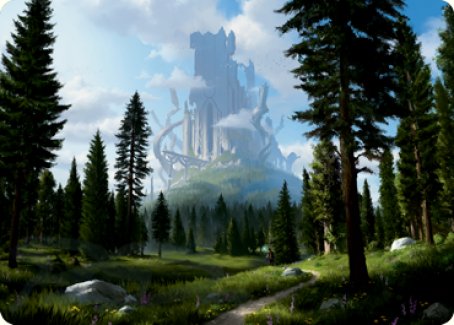 Forest (278) Art Card [Dungeons & Dragons: Adventures in the Forgotten Realms Art Series]-1
