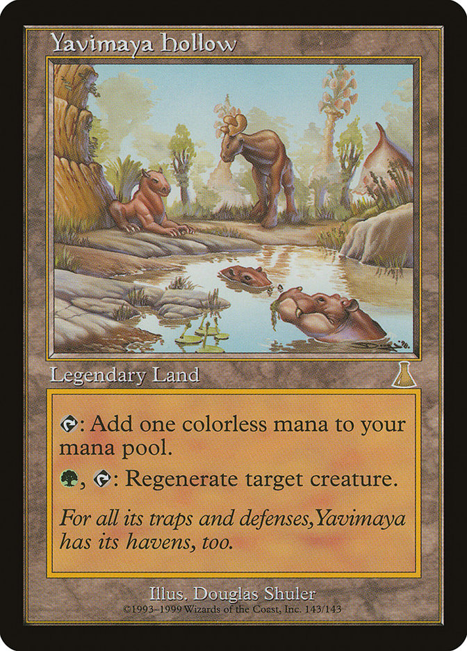 Yavimaya Hollow [Urza's Destiny]-1