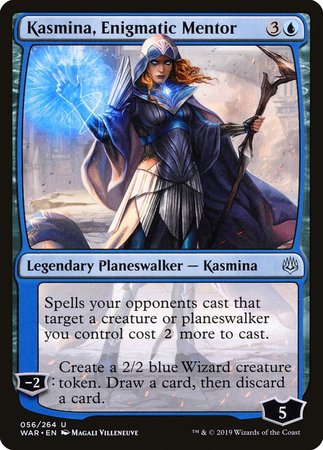 Kasmina, Enigmatic Mentor [War of the Spark]-1