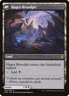 Hagra Mauling // Hagra Broodpit [Zendikar Rising]-2