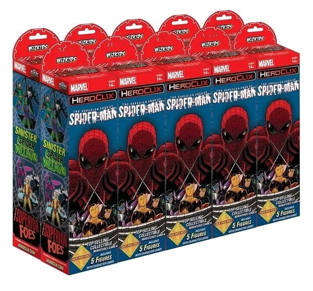 Marvel HeroClix Superior Foes of Spider Man Booster BRICK-1